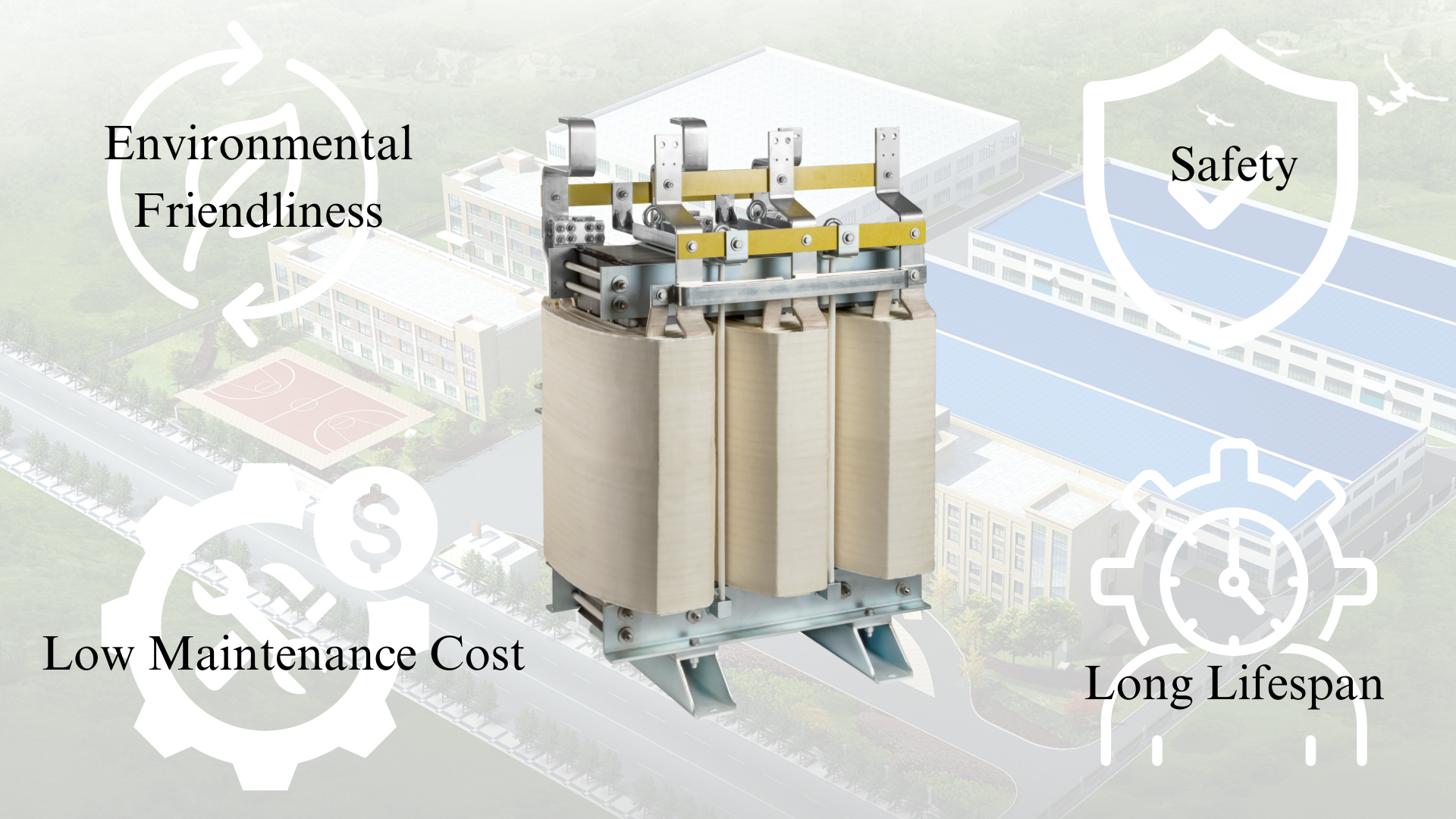 Dry-type transformer advantages