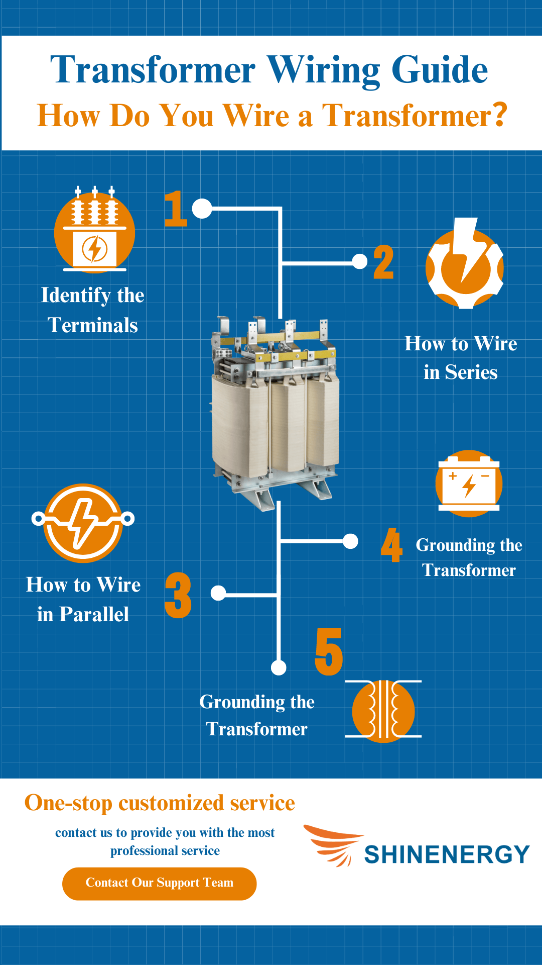 wiring a transformer diagram