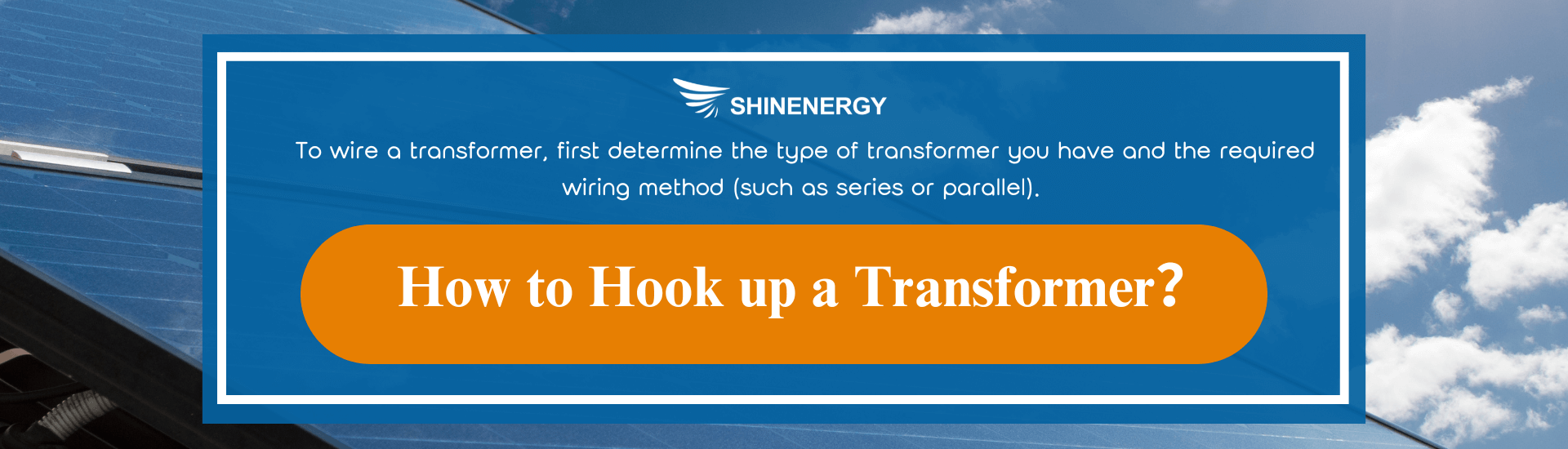 how to wire a transformer