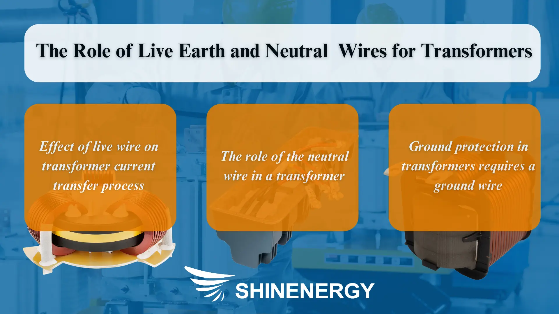 Live neutral and earth wire