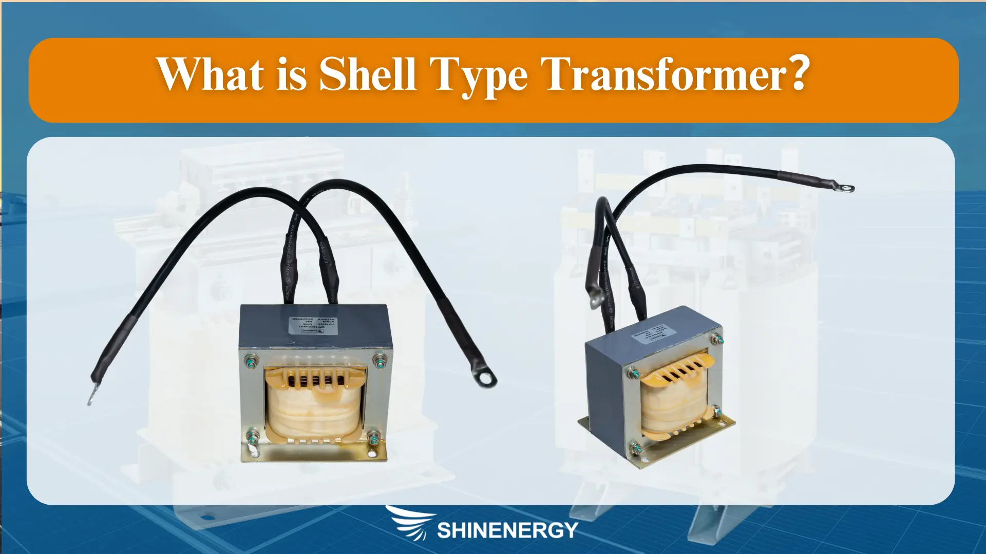 shell type transformer