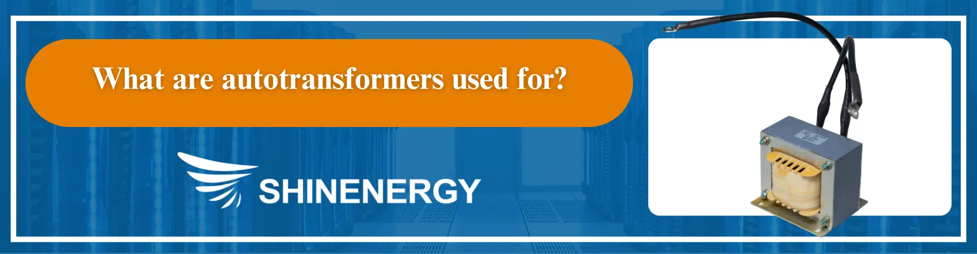 the figure shows an autotransformer