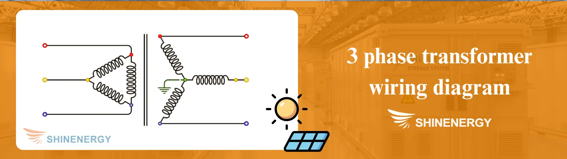 3 phase transformer wiring diagram