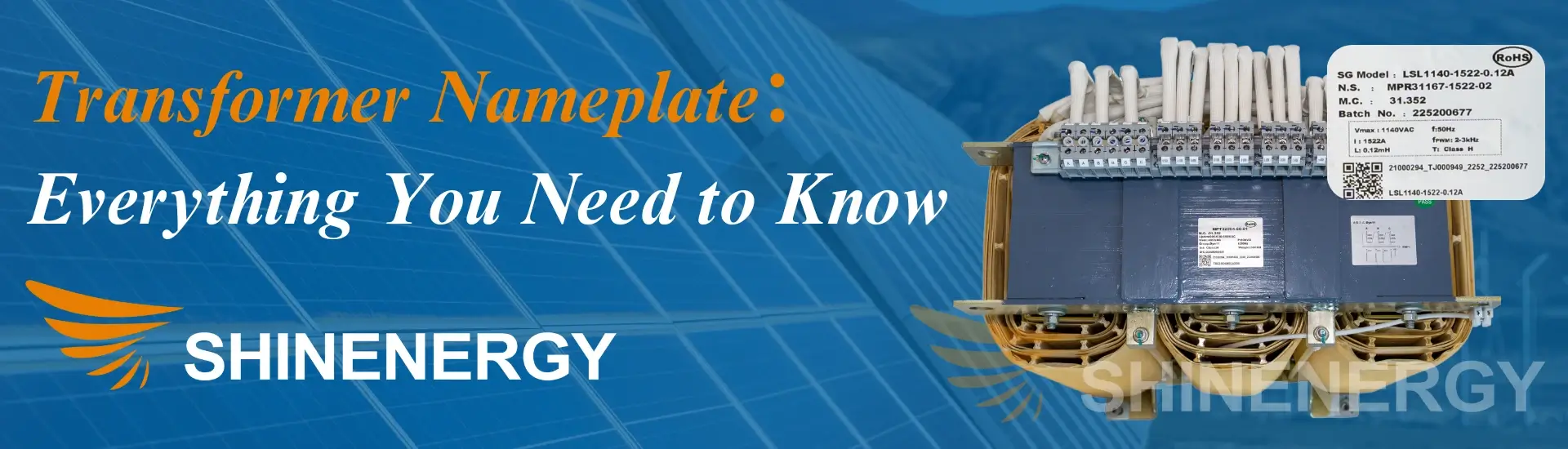 Transformer Nameplate