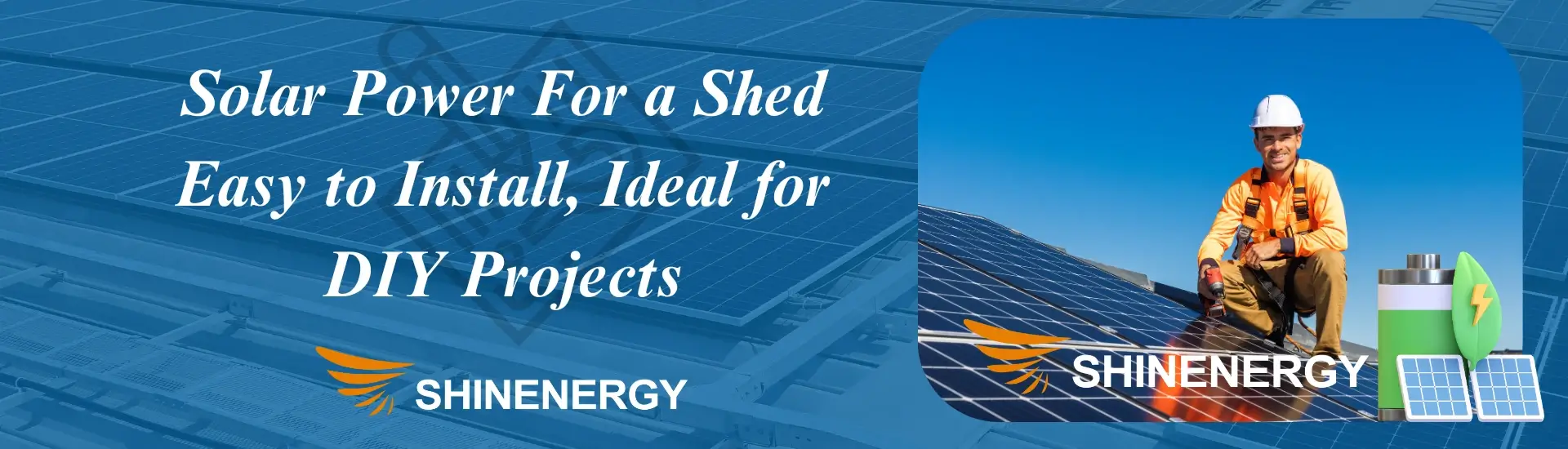 solar powered shed lights