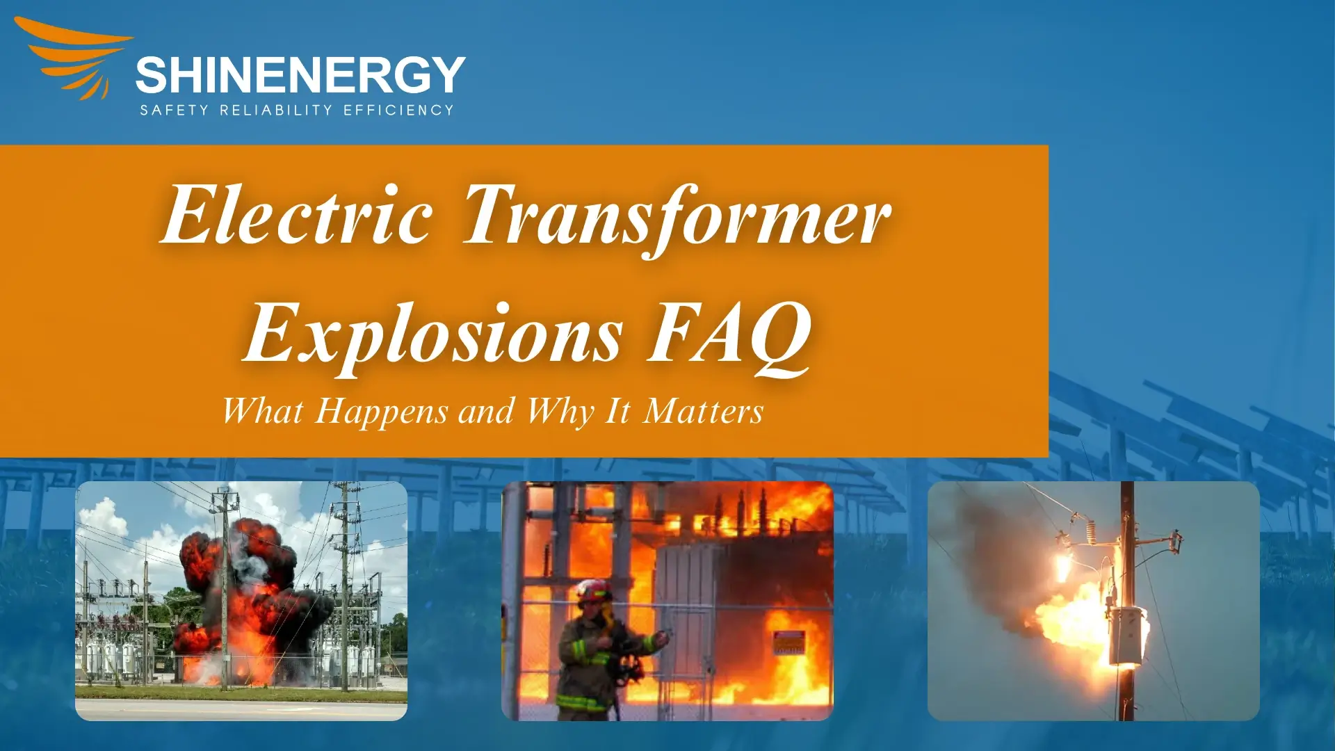 electrical transformer explosion