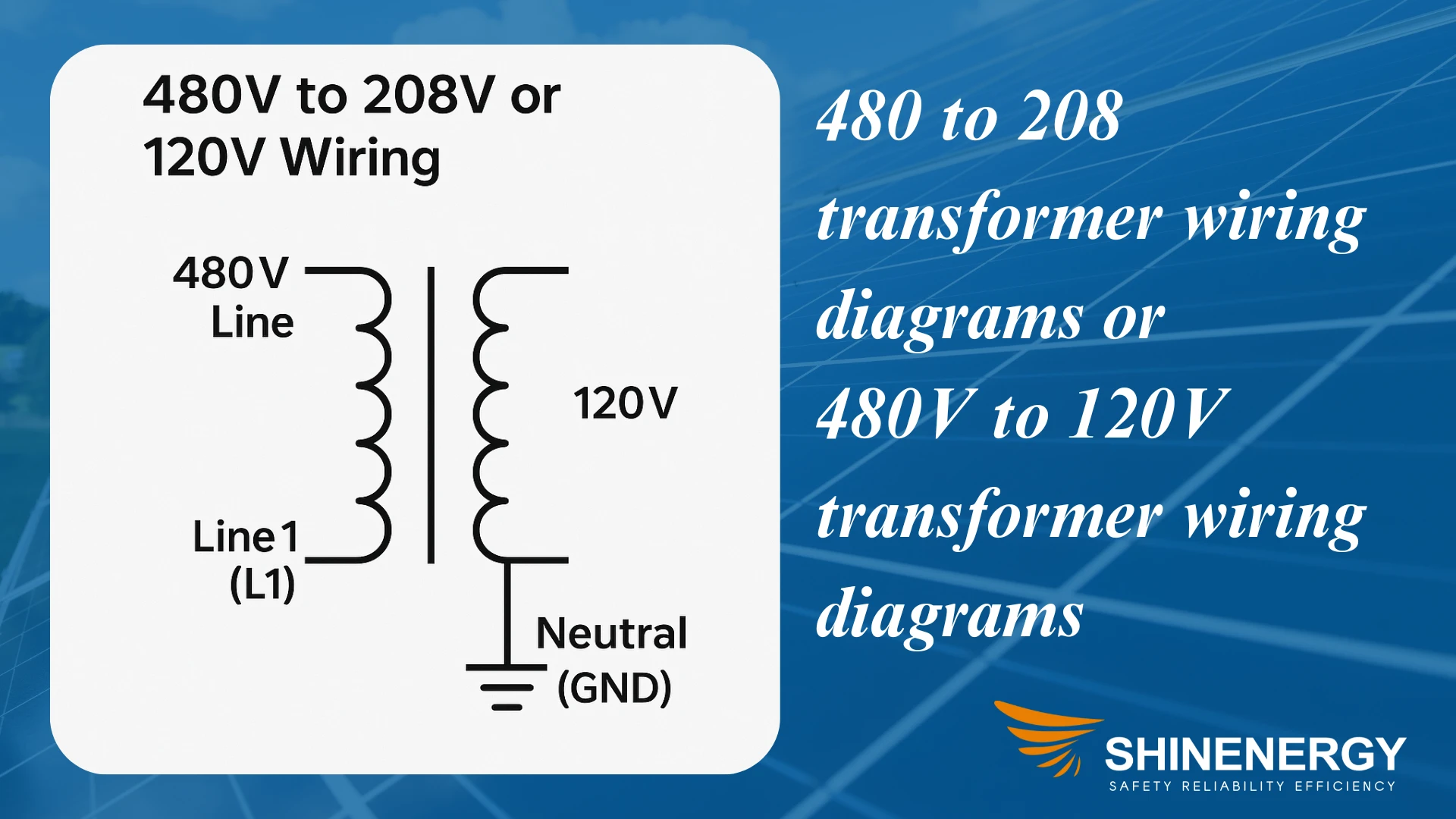 480 to 208 transformer wiring diagram